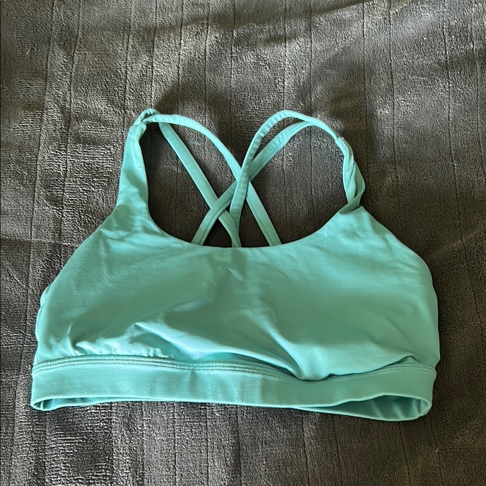 Lululemon teal sports bra 6